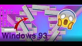 WINDOWS 93 !? - CRAZY ERROR