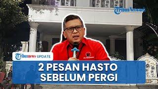 Gerak-gerik Hasto Beri Pesan ke Satgas Cakra Buana PDIP Sebelum Tinggalkan Rumah, Terbang ke Solo