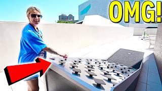 We Found a CRAZY Mini Golf Course on the Roof of a Museum!