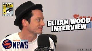 Elijah Wood Takes Over The Screen Junkies News Desk!! (Dirk Gently Cast Interview)