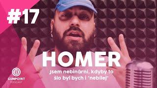 Homer - Jsem nebinární, kdyby to šlo byl bych i "nebílej" | #17 /@Homer821