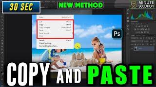 How to copy and paste photoshop 2024