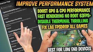 Improve Performance Boost CPU & GPU Rendering | Android System Webview