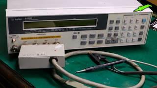  Agilent 4338B Milliohm Meter & Agilent 16143B Repair - No.1263