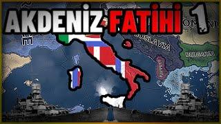 AKDENİZ FATİHİ | HEARTS OF IRON 4 - MULTIPLAYER | İTALYA #1