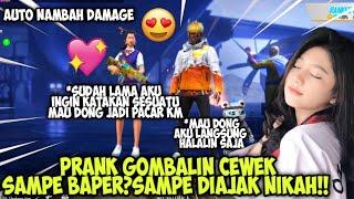 PRANK GLOBAL GOMBALIN CEWEK SAMPE BAPER MALAH DIGOMBALIN BALIK?DIAJAK NIKAH?!!FREE FIRE BUCIN