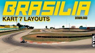 Brasilia Kart Assetto Corsa Complex | 7 LAYOUTS | DOWNLOAD