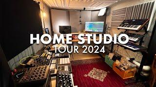 A beat makers basement! - 2024 full studio tour