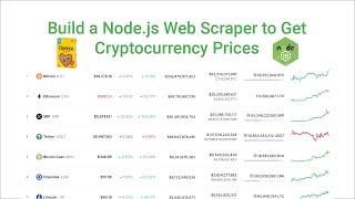 Build a Node.js Web Scraper to get Cryptocurrency Prices | Cheerio Tutorial