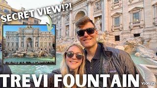 Trevi Fountain SECRET VIEW in Rome