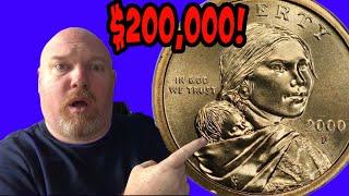 Very Rare Sacagawea Dollar Worth $200,000! Find Out Why!