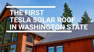 Tesla Solar Roof - First Installation In Washington State