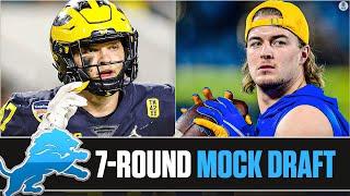 FULL 7-ROUND Mock Draft: EVERY PICK for the Detroit Lions | CBS Sports HQ