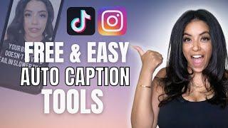 How to auto Auto Captions to Instagram reels and tik tok