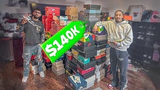 BUYING $140,000 WORTH OF SNEAKERS FROM A MILLIONAIRE!