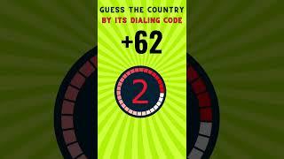 Guess The Country by Dialing Code: #Short