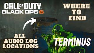 All Audio Log Locations for the Zombie Intel (Terminus) - COD Black Ops 6 Zombies