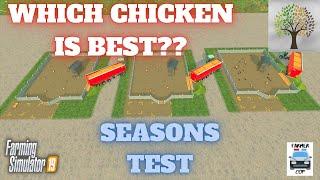 WHAT CHICKEN IS BEST?? - Guide to Seasons - Farming Simulator 19