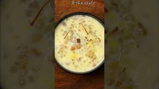 Dessert in 10 mins | Kheer Recipe | Sabudana kheer | Javvarisi Payasam | Full Video Link @ Shecooks