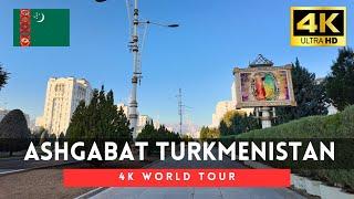 Ashgabat 4k walk - Turkmenistan 4K Morning Walking Tour｜Nov 2024