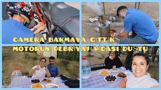 CAMERA BAKTIKMOTORUN DEBRİYAJ VİDASI YOLDA DÜŞTÜAYVAZDA SEMAVER ÇAY KEYFİMİZ️#günlükvlog #cake