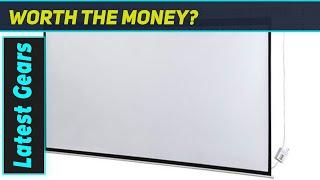 Homegear 106" Projector Screen: Massive & Affordable!