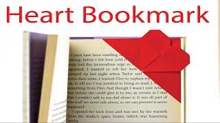 Origami Heart Corner Bookmark | Simple How-To