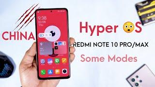 China Stable HyperOS for Redmi Note 10 Pro/Max Review, Smooth Ui ? Some Modes added