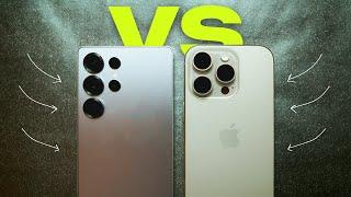 Samsung Galaxy S25 Ultra vs. iPhone 16 Pro - The high-end comparison!