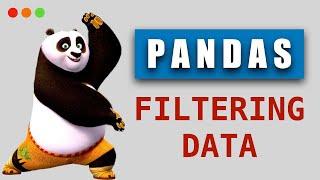 Using Conditional Filtering in Pandas - Using Conditionals to Filter Rows and Columns