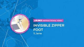 JUKI TL Series: Invisible Zipper Foot