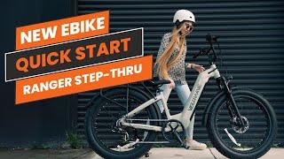 Ranger Step-Thru from Velowave: Unboxed and Assembled | Quick Start Guide - best electric bike