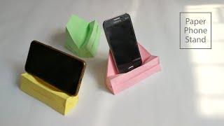 Origami DIY : Paper Phone Stand