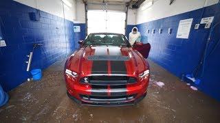 Washing My Shelby After 1,000 Mile Trip