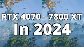 Best $500 GPU in 2024? RTX 4070 vs RX 7800 XT: The Ultimate Comparison!!!