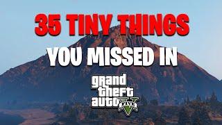 35 Tiny Details You Didn't Notice in GTA 5