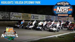 World of Outlaws NOS Energy Drink Sprint Cars | Volusia Speedway Park | Feb. 7, 2025 | HIGHLIGHTS