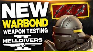 Helldivers 2 NEW WARBOND! Democratic Detonation Weapon Testing! Are They Good?