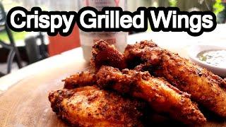 How to Make Grilled Crispy Chicken Wings Easy