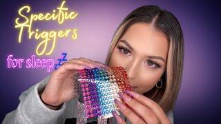 ASMR Rare And Specific triggers for sleeeeep 
