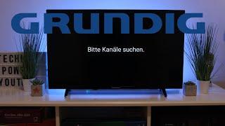 Grundig Android TV SAT Suchlauf