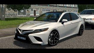 City Car Driving - Toyota Camry XV70 (2018). Test Drive.