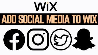 How To Add Social Media To Wix
