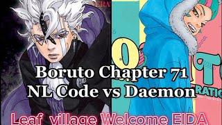 Boruto New episode(Daemon vs Code ) full manga story