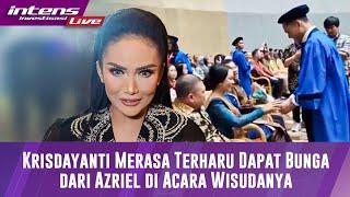 Krisdayanti Merasa Terharu Terkait Azriel Hermansyah Berikan Bunga Di Cara Wisuda