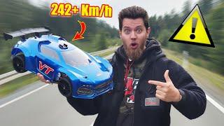 NEU aufgebautes RC AUTO wird unseren 242 Km/h SPEED REKORD BRECHEN !!!