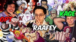 Wer stellt die QUATSCHIGSTE ONE PIECE Crew zusammen? (Raafey ft. One Piece Squad)