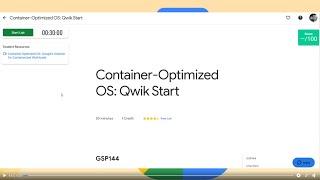 GCP - Lab Container-Optimized OS: Qwik Start | QwikLabs