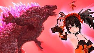 Godzilla Evolved vs Kurumi Tokisaki