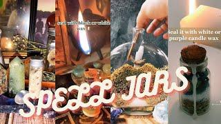 SPELL JARS FOR BEGINNER WITCHES  tiktok compilation